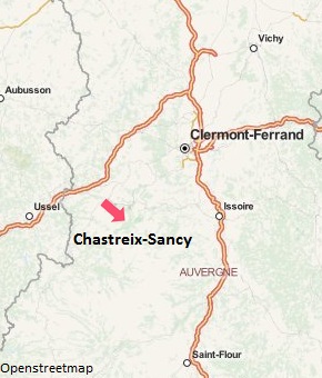 Carte de Chastreix-Sancy