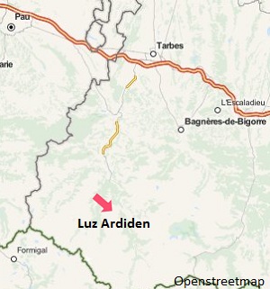 Carte de Luz Ardiden