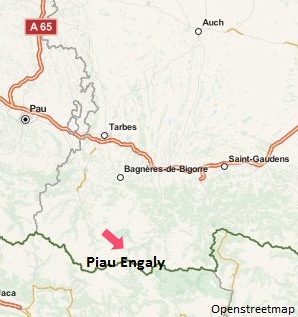 carte de la station de Piau Engaly