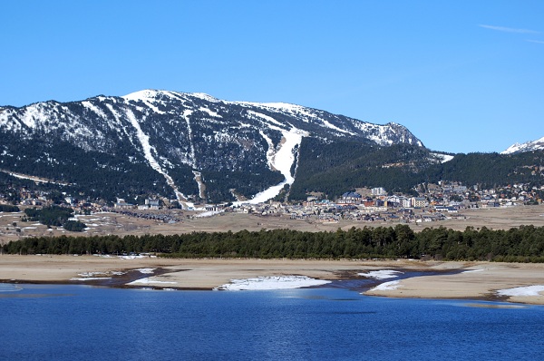 Le lac de Matemale à proximité de Formiguères