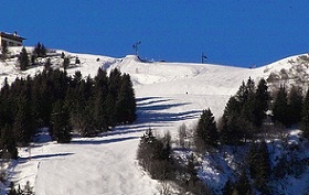 Piste de ski les Houches