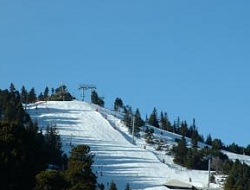 Vue sur la station de Pyrénées 2000