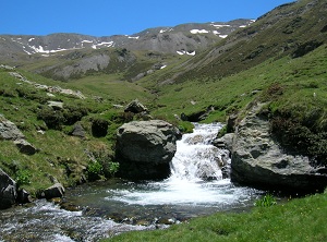 Paysage de la vallée de l'Eyne à proximité de la station de ski de Cambre d'Aze